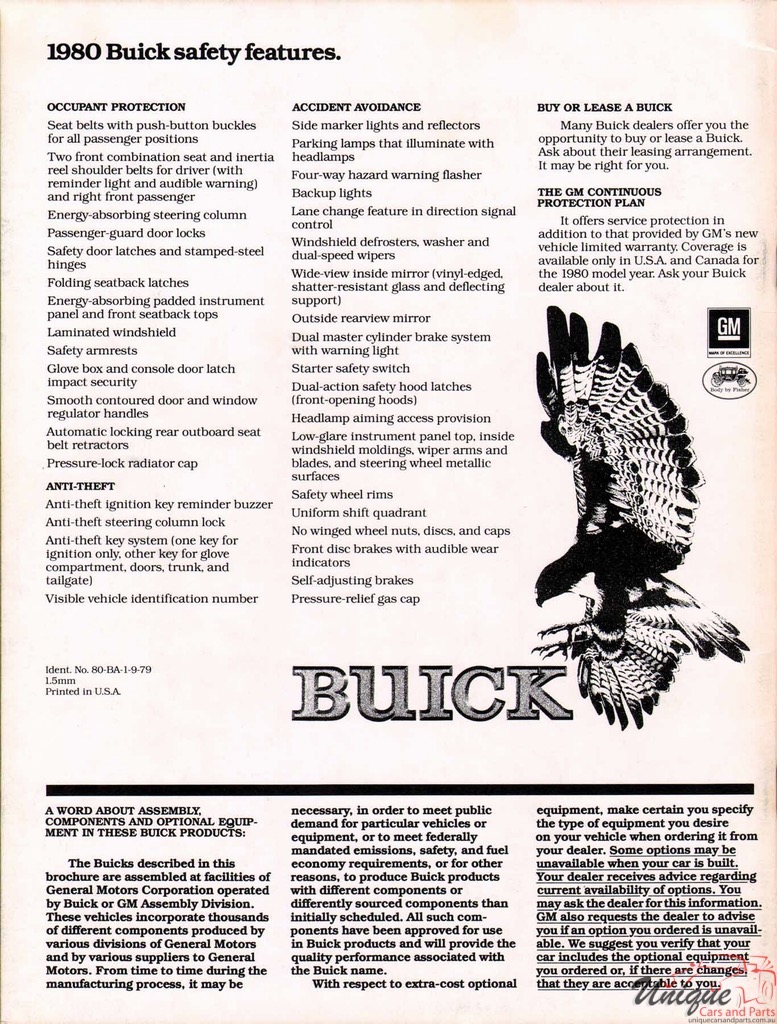 1980 Buick Full-Line All Models Brochure Page 11